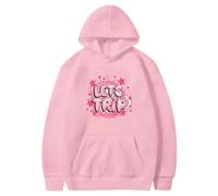 My Orders Deals of The Day Winter Jumpers for Women UK Let's Trip Hoodies Winter Women Men Fashion Casual Streetwear Hooded Sweatshirts Women's Lightning Deals of The Day (Pink, S)