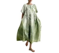 My Orders Items Short Sleeve Black Dress Womens Plus Size Oversized Baggy Boho Floral Cotton Maxi Dresses Flowy Summer Casual Loose Long Clothinges for Spring Red Dressing for Ladies