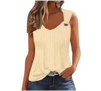 My Orders Ladies Tops Deals of the Day Women Sleeveless Tops Eyelet Long Vest Top Tie Dye Gradient V Neck Casual Summer Tank Top Lightweight Workout Vests Elegant Loose T Shirt Baggy Blouse Camisoles