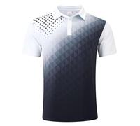 My Orders Mens Polo Shirts Short Sleeve Deals Red Casual Work Polka Dot Polo Shirts for Men Adult UK Camping Essentials