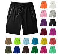 My Orders Placed Men's High Waist Running Shorts Workout Athletic Activewear Short Pants for Training Fitness Quick Dry Athletic Gym Workout Shorts with Zipper Pocket