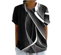 My Orders Placed Recently by Me Linen Shirts for Women Summer Short Sleeve Tops Casual Lapel Neck Button Back Blouses Ladies Floral Print Tshirts UK 2024 Fashion Plus Size Tee Blouses