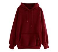My Orders Recent Orders Placed By Me Oversized Hoodies for Women UK Clearance Casual Loose Fit Long Sleeve Sweatshirts with Pockets Plus Size Solid Color Drawstring Jumpers Women UK Clearance