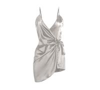 My Orders Sexy Lingerie for Women UK The Order Naughty Babydoll Chemise Stain Night Dress Sleeveless V Neck Nightdress Sexy Ruffle Sleepwear Silk Pj Solid Color Pyjamas Nightwear Ladies Mini Dresses