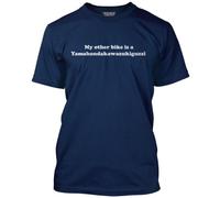 My Other Bike is a Yamahondakawazukiguzzi Motorbike Men's Unisex T-Shirt - Navy Large