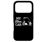 My Other Car Is A Golf Cart Funny Golfer Humor Case for iPhone 17 Pro