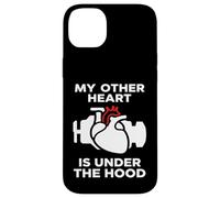 My Other Heart Is Under The Hood Quote Case for iPhone 14 Plus