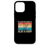 My Other Instrument Is Also A Harp Funny Harpist Harp Player Case for iPhone 12 mini