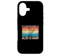 My Other Instrument Is Also A Harp Funny Harpist Harp Player Case for iPhone 17