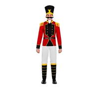 My Other Me 206378 M Costume Soldier Nutcracker, Checkered, multicoloured