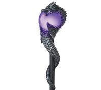 My Other Me Adult magician's staff black/purple/silver One Size