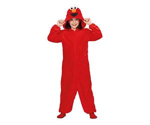My Other Me Elmo Pyjama Costume for Boys Size 7-9 Years