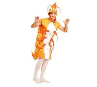 My Other Me Me-201343 Del Mar Men's Prawn Costume, Chess, Multicoloured, M-L (Viving Costumes 201343)