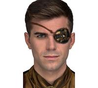 My Other Me 205710 Eye Patch Steampunk ONE SIZE, multicoloured, Universal Adulto