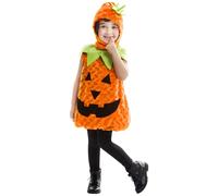 Mom Stuffed Pumpkin Girl Costume Orange 12-24 Months