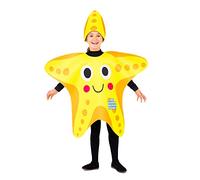 Mom Starfish Girl Costume Yellow 10-12 Years