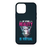 My Other Reality Is Virtual VR Gamer Aesthetic VR Gaming Case for iPhone 12 mini