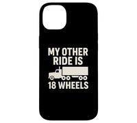My Other Ride Is 18 Wheels Trucker Graphic Case for iPhone 14 Plus