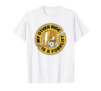 My Other Ride is A Forklift Lift Truck Pro Forklift Operator Value Graphic T-Shirt