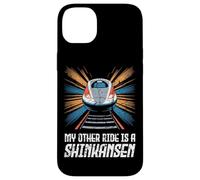 My Other Ride is a Shinkansen Japanese Bullet Train Souvenir Case for iPhone 14 Plus