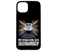 My Other Ride is a Shinkansen Japanese Bullet Train Souvenir Case for iPhone 15 Plus
