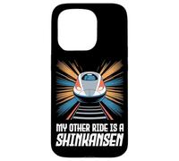 My Other Ride is a Shinkansen Japanese Bullet Train Souvenir Case for iPhone 15 Pro