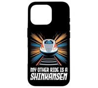 My Other Ride is a Shinkansen Japanese Bullet Train Souvenir Case for iPhone 16 Pro