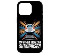 My Other Ride is a Shinkansen Japanese Bullet Train Souvenir Case for iPhone 16 Pro
