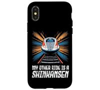 My Other Ride is a Shinkansen Japanese Bullet Train Souvenir Case for iPhone X/XS