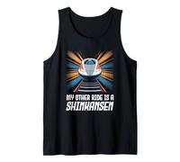 My Other Ride is a Shinkansen Japanese Bullet Train Souvenir Tank Top
