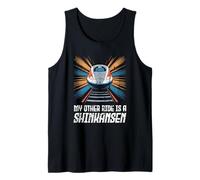 My Other Ride is a Shinkansen Japanese Bullet Train Souvenir Tank Top