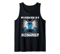My Other Ride is a Shinkansen Japanese Bullet Train Souvenir Tank Top