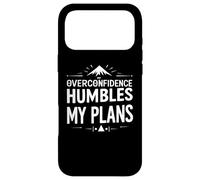 My Overconfidence Humbles Plans Travel Vlog Humor Case for iPhone 17 Pro Max
