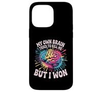 My Own Brain Tried To Kill Me But I Won Stroke Health - Case for iPhone 14 Pro Max