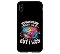My Own Brain Tried To Kill Me But I Won Stroke Health - Case for iPhone XS Max