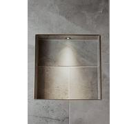 my own brand Shower Niche Light - Waterproof, Bathroom Lighting Kit, Wetroom Alcove Recess, Mini Recessed Downlight for Tiled Shower Shelf, Low Voltage, Warm White, Cool White.