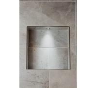 my own brand Shower Niche Light - Waterproof, Bathroom Lighting Kit, Wetroom Alcove Recess, Mini Recessed Downlight for Tiled Shower Shelf, Low Voltage, Warm White, Cool White.