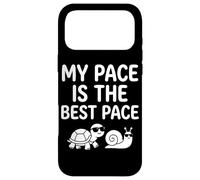 My Pace Is The Best Pace Snail Turtle Slow Unhurried Living Case for iPhone 17 Pro Max