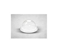 My Packaging 1000x 95mm Clear Dome Lids with Hole - Bulk Plastic Lids for Smoothie, Juice & Milkshake Cups. Recyclable, Secure Fit & Ideal for Catering. 1,000 Pack