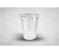 My Packaging 12 oz Milkshake Cups - Clear Plastic Smoothie Tumblers for Iced Coffee, Slush & Cold Drinks - Durable Disposable Takeaway Cups 50 Pack