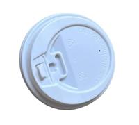 My Packaging 12oz White Recloseable Coffee Cup Lids - 90mm Lids for Hot Drinks. Leak-Proof, Eco Friendly & Commercial Quality. 1,000 Pack