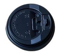 My Packaging 8oz Black Recloseable Coffee Cup Lids - 80mm Snap-Fit Lids for Coffee, Tea & More. Eco-Friendly & Barista-Grade. 1,000 Pack