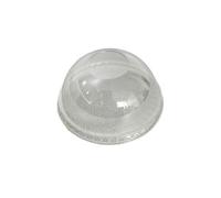 My Packaging 95mm Clear Plastic Dome Lids Without Hole - DL94 Recyclable Lids for Cold Drinks, Ice Cream & Desserts. Spill-Proof, Strong & Fits Our Tumbler Cups. 50 Pack