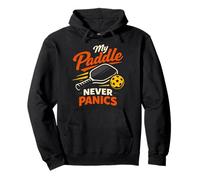 My Paddle Never Panics Pickleball Game Player Pickleball Pullover Hoodie
