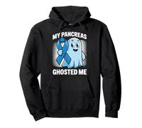 My Pancreas Ghosted Me Type 1 Diabetes Awareness Month Pullover Hoodie