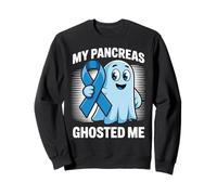 My Pancreas Ghosted Me Type 1 Diabetes Awareness Month Sweatshirt
