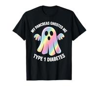 My Pancreas Ghosted Me Type 1 Diabetes Ghost T-Shirt
