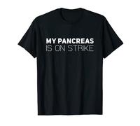 My Pancreas Is On Strike Funny Diabetic T-Shirt