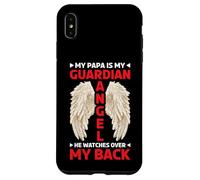 My Papa Is My Guardian Angel He Watches Over My Back - Case for iPhone XS Max