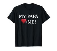 My papa Loves (Heart Shape) me! Value Graphic T-Shirt